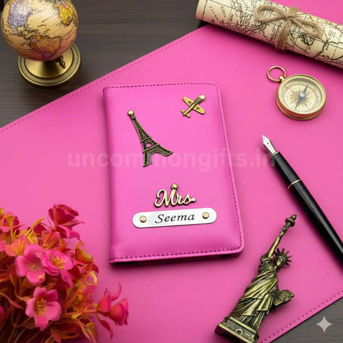 Personalized Travel Passport Cover